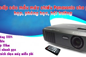 Cung cấp các mẫu máy chiếu Panasonic cho phòng họp, phòng học, hội trường